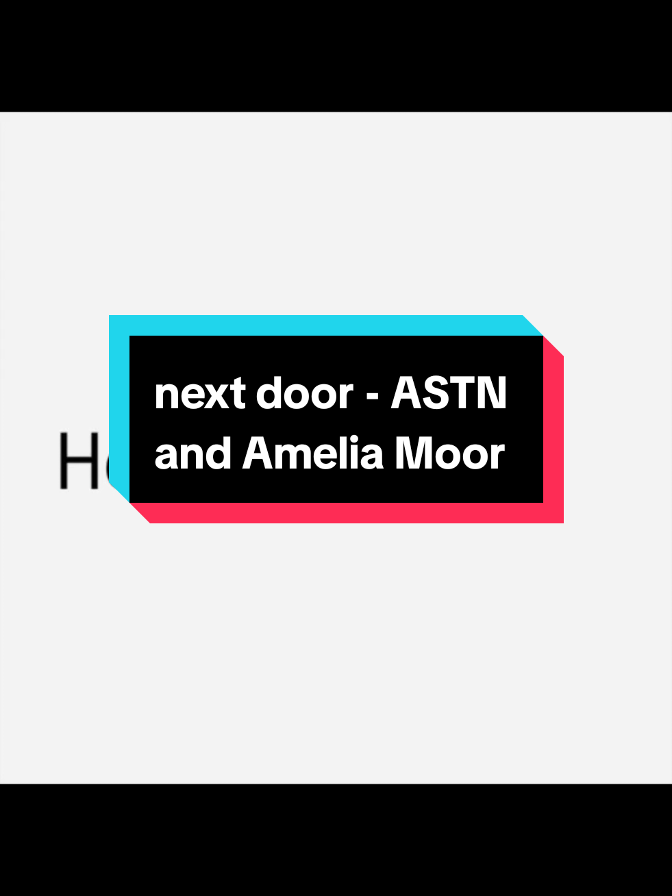 next door by ASTN and Amelia Moore | im in love, im in love, im in love with the boy next door | #fyp #music #4u #lyric #spotify #slowed 