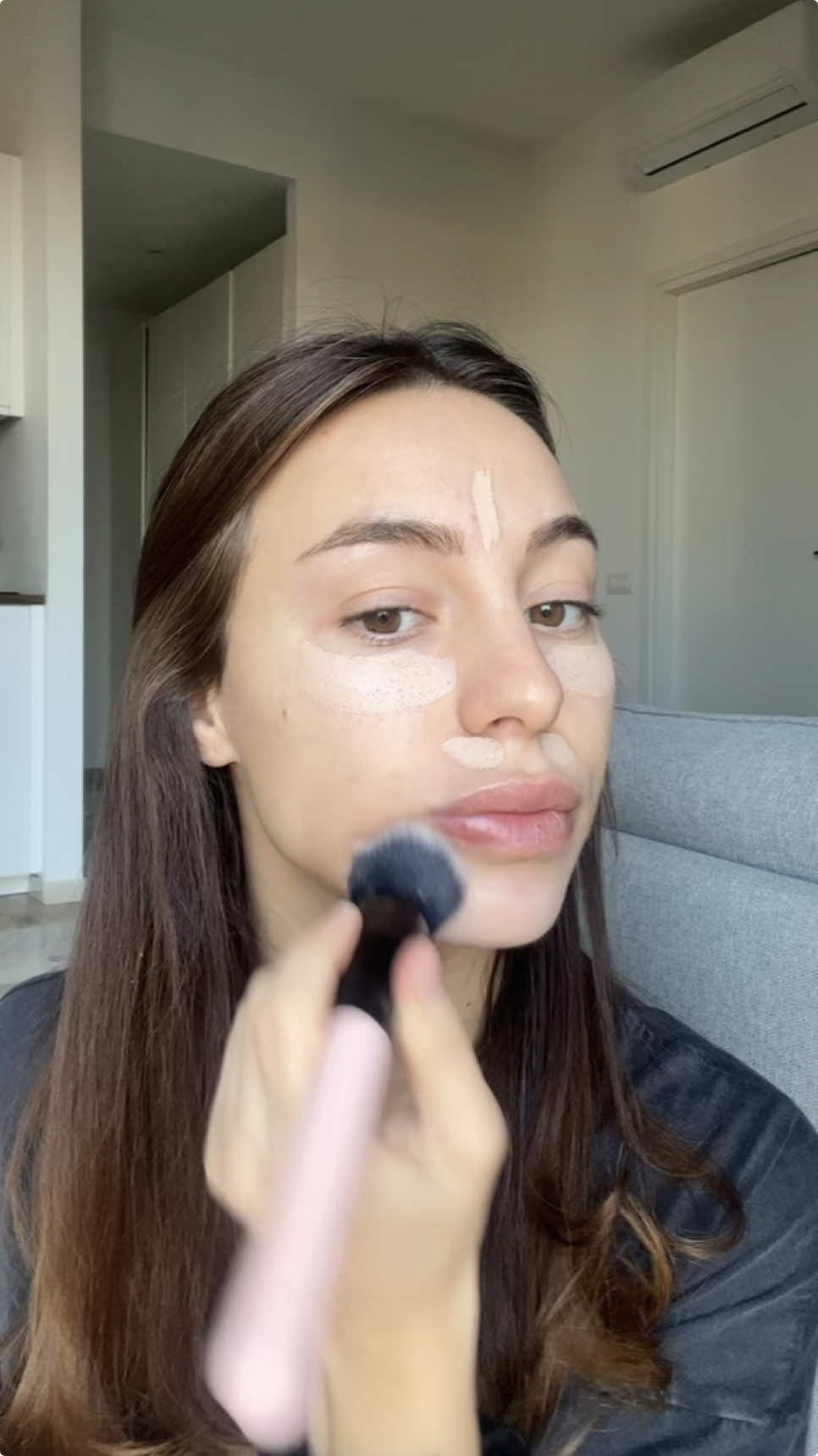 Make up look for a casting  #makeup #casting #model 