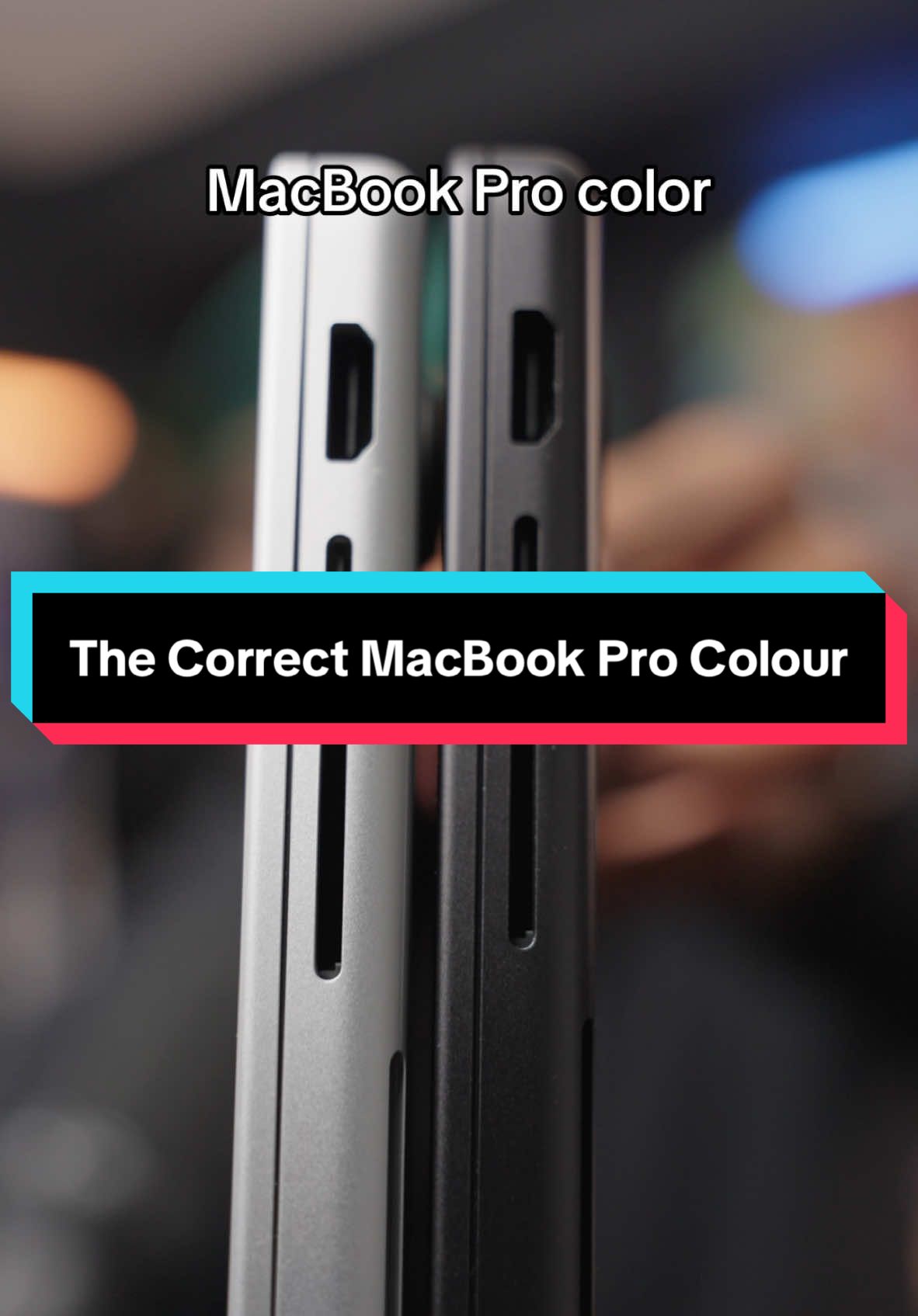 Just scratch the paint off your space black MacBook Pro and you’ll have made the right choice. #macbookpro #apple #laptop #tech #shoandtech
