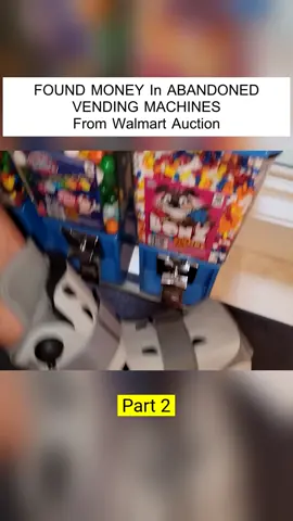 FOUND MONEY In ABANDONED VENDING MACHINES From Walmart Auction - Part 2  #treasure #treasurefinds #treasurehunt #treasurehunting #hunter #storage #storageunit #safe #auction #cash##money