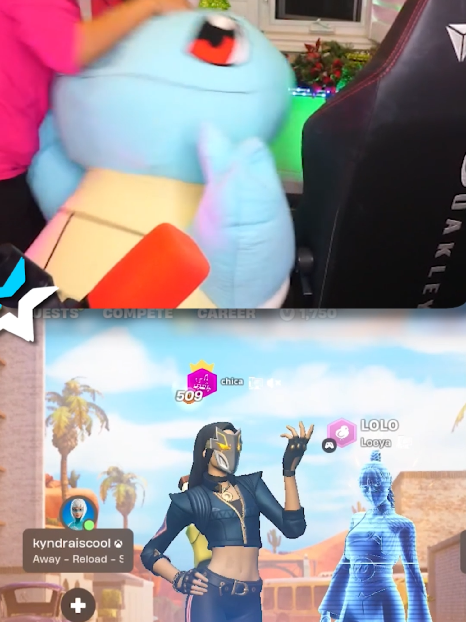 Squirtle deserved it 💅 #Fortnite #FortniteMemes #FYP #Gaming