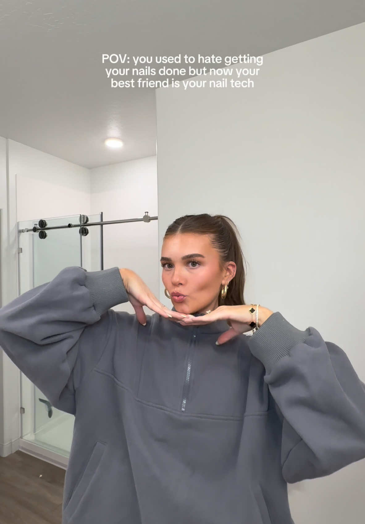 I wish you could hear all of our convos hahahahah #nailtech #nailday #nailtechcheck #nailcheck #januarynailinspo #nailideas #utahnails #utahnailtech @Morg | Nail Tech 