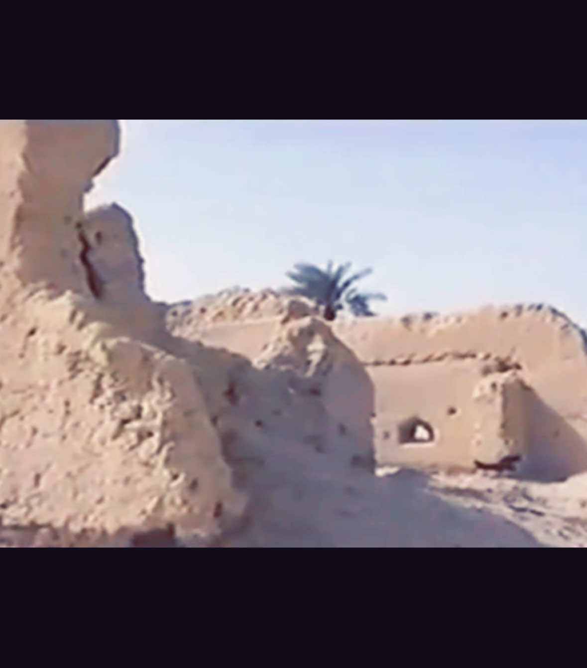 القرية المندثرة بالأحساء 🌴🎞️ شكر خاص إلى الأستاذ/ أبو محمد الهجري  #الاحساء  #المملكة_العربية_السعودية 