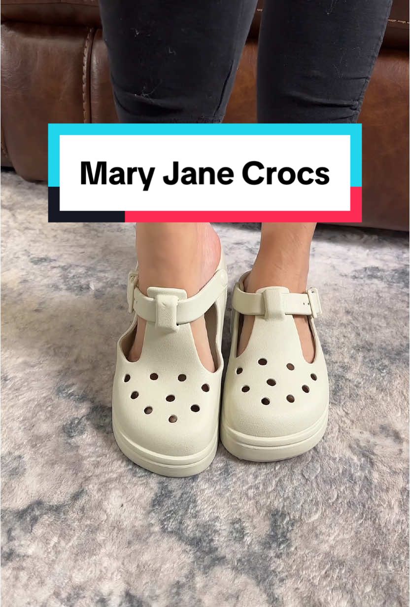 How about some Mary Jane Crocs #maryjaneshoes #crocs #maryjanecrocs @Crocs 