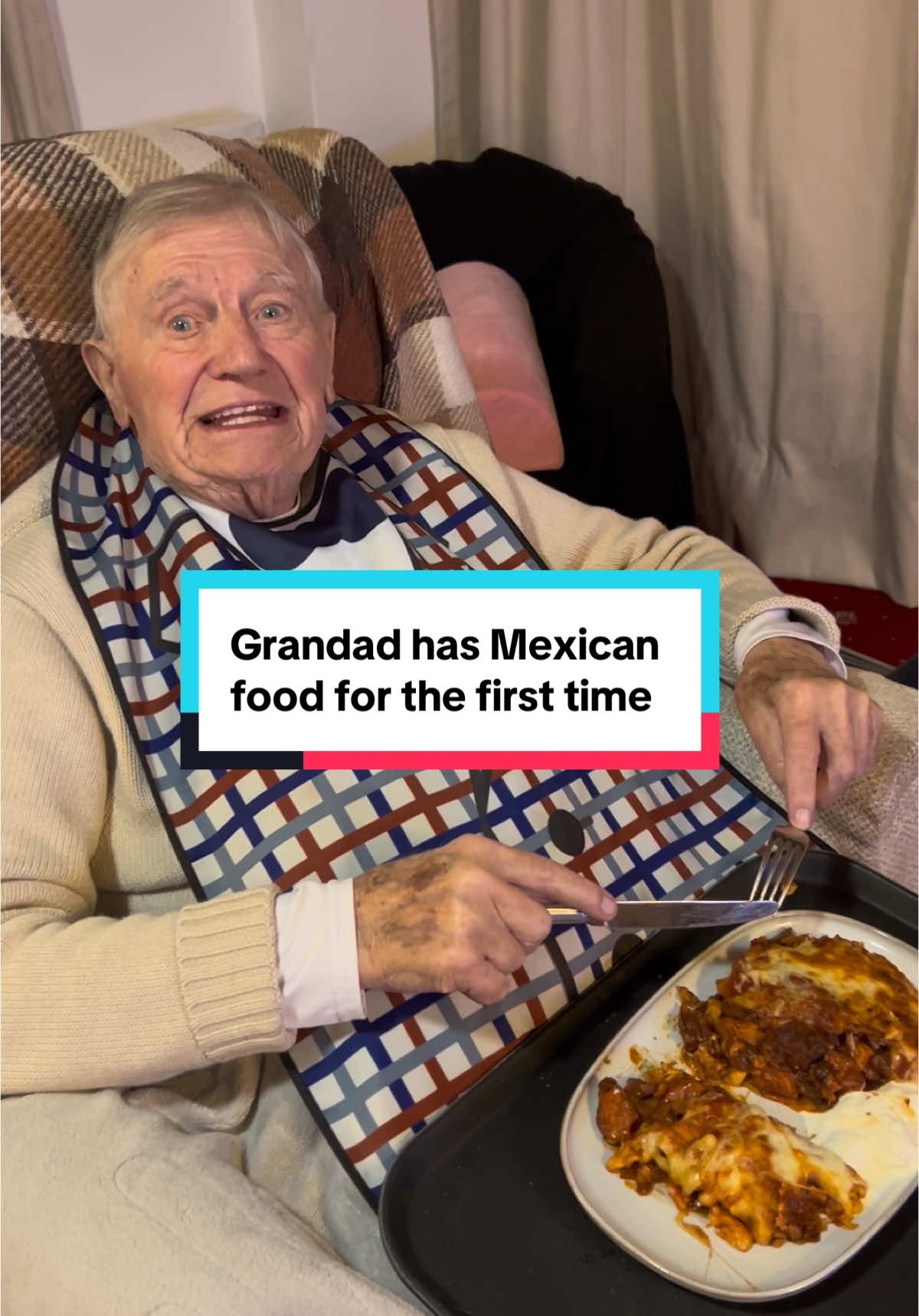 Grandad has Mexican and is sad 🥺 #mexican #grandpa #keeptiktok 