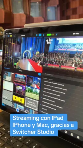Tienes un evento ? Transmite en vivo con nosotros! #ipad #iphone #streaming #eventos #graduaciones #perú🇵🇪 