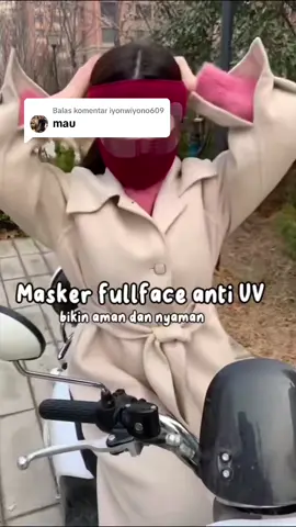 Membalas @iyonwiyono609 masker buat berkendara, klik keranjang kuning pojok kiri ya kak#maskerviral #maskermotor #maskerantiuv 