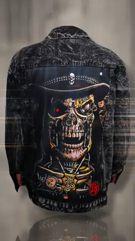 jaket jeans gambar  belakang ukuran M-XXXL denim pria sandwash cowok #jaketjeans #jaketgambar #jaketpria #fypシ゚viral 