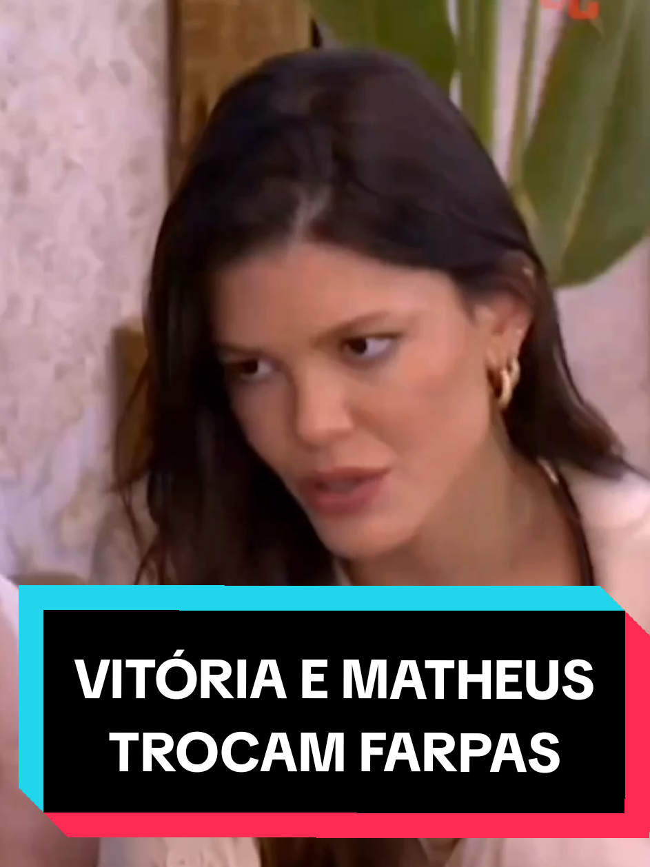 Vitória e Matheus trocam farpas após jogo da discórdia #bbb #fyp #viral #destaque 