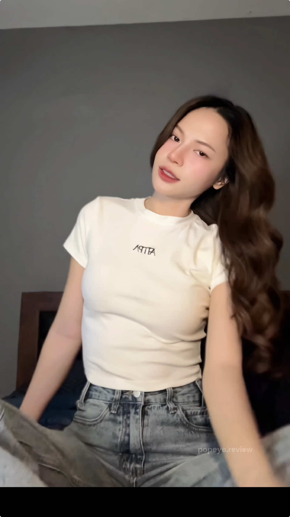 รู้ละทำไมคนกดฉ่ำ!! ผ้านุ่ม พอดีตัว ใส่สบาย เค้าใส่ S🤍 #เสื้อยืด #เสื้อยืดผู้หญิง  #atipashop #เสื้อยืดแขนสั้นคอกลม #เสื้ิอครอป #เสื้อยืดสีขาว  @ป๊อปอายป้ายยา  @ป๊อปอายป้ายยา 