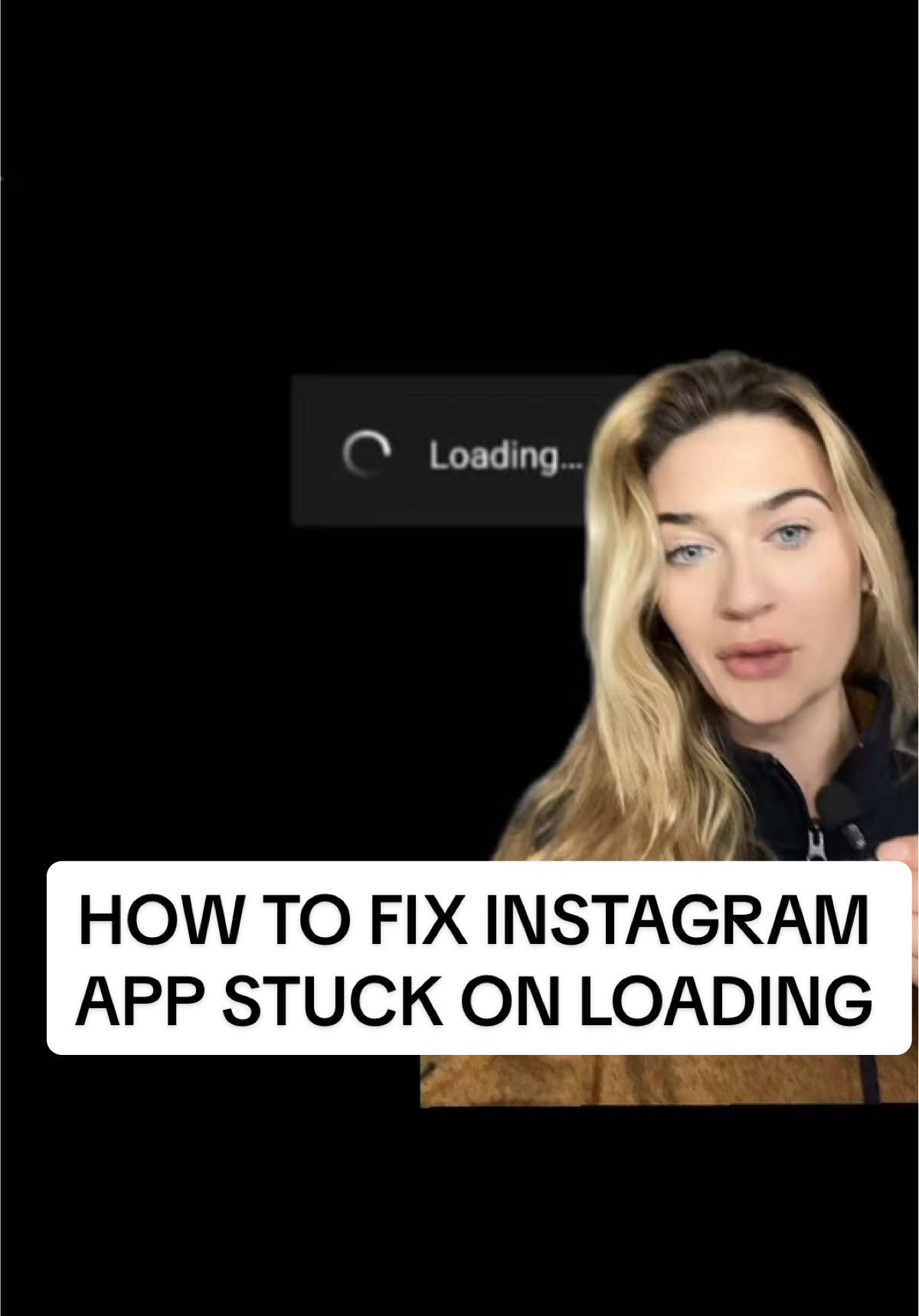 Instagram app stuck on loading??? Do this! #instagramloading #instagramfix 