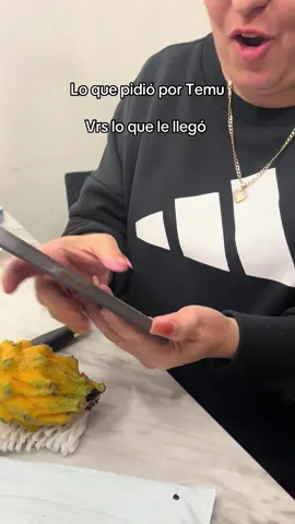 Lo que pidió por temu vrs lo que le llegó 😂😂😂#temu #viralvideo 