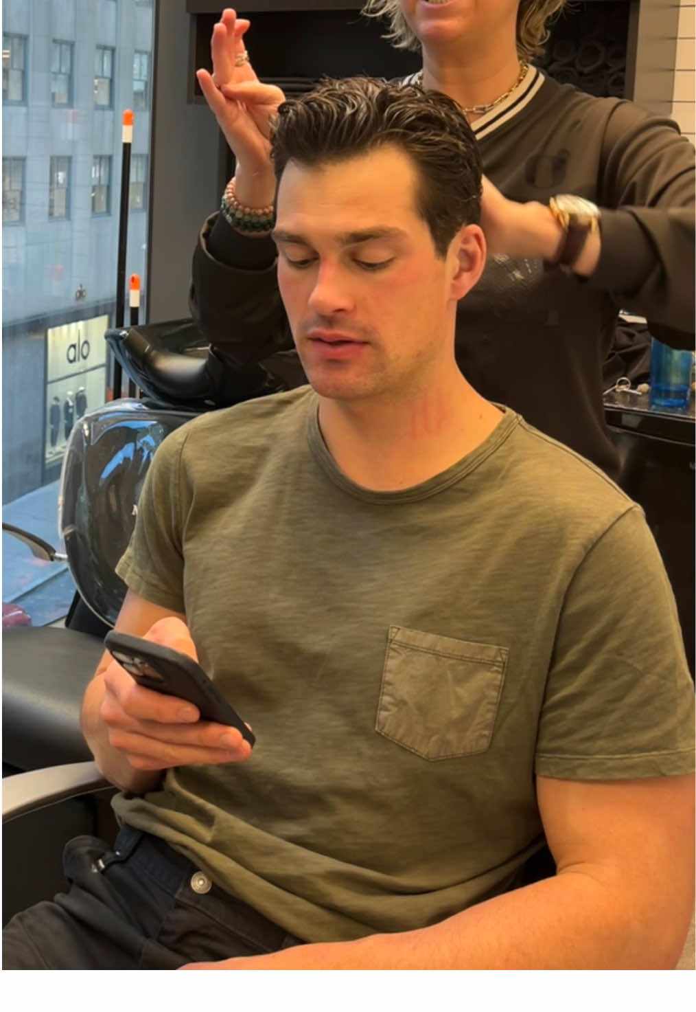 It’s been 3 months since Jareds last haircut!✂️ It was time to trim down those curls without getting rid of them completely😉.  We love a curl moment 💇🏻‍♂️ #curl #curlyhair #curlyhairstyles #curlycut #hair #haircut #hairstyle #men #mensgrooming #menshair #menshaircut #menshairstyle #hairstylist #nyc #nychairstylist #nycstyle #actor #🌈 #hairtok #fy #fyp #✂️ #freshcut 