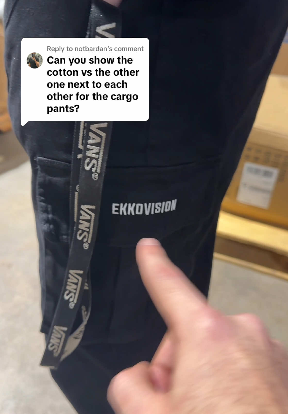 Replying to @notbardan Nylon & Twill cotton Ekkovision cargos! Im 5’8 158 lbs wearing a size medium #clothing #cargos #cargopants #popular #ekkovision #gym #fyp 