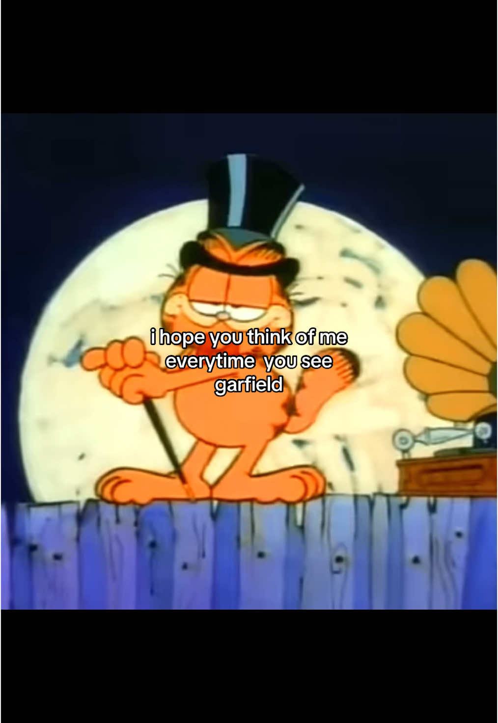 he knew how much i loved garfield 😿 #garfield #garfieldandfriends #ihope #thinkofme #fypシ 