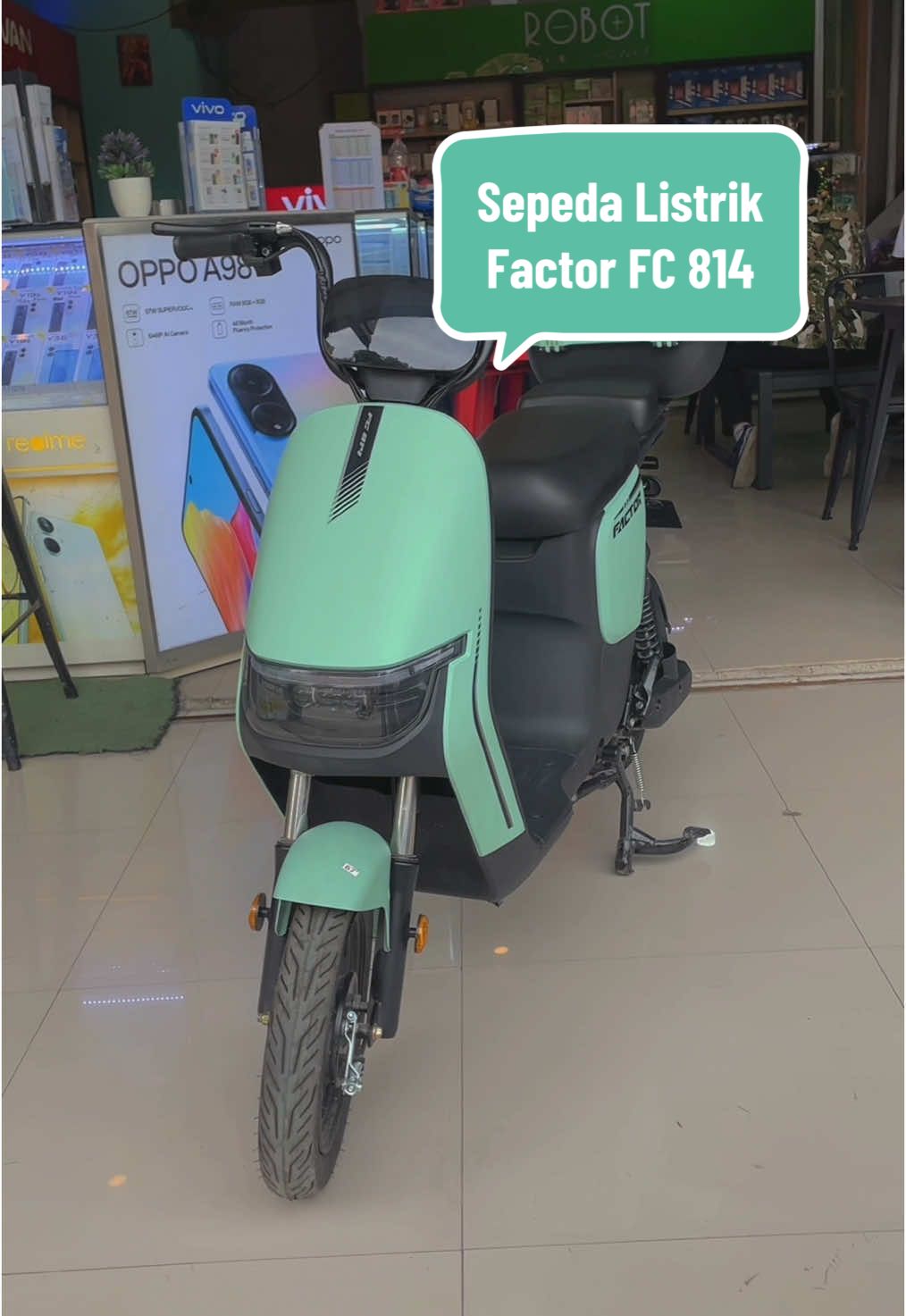 Sepedanya Tentara nih senggol dongg🍃 #sepedalistrik #factor #814 #fyp #fypage 