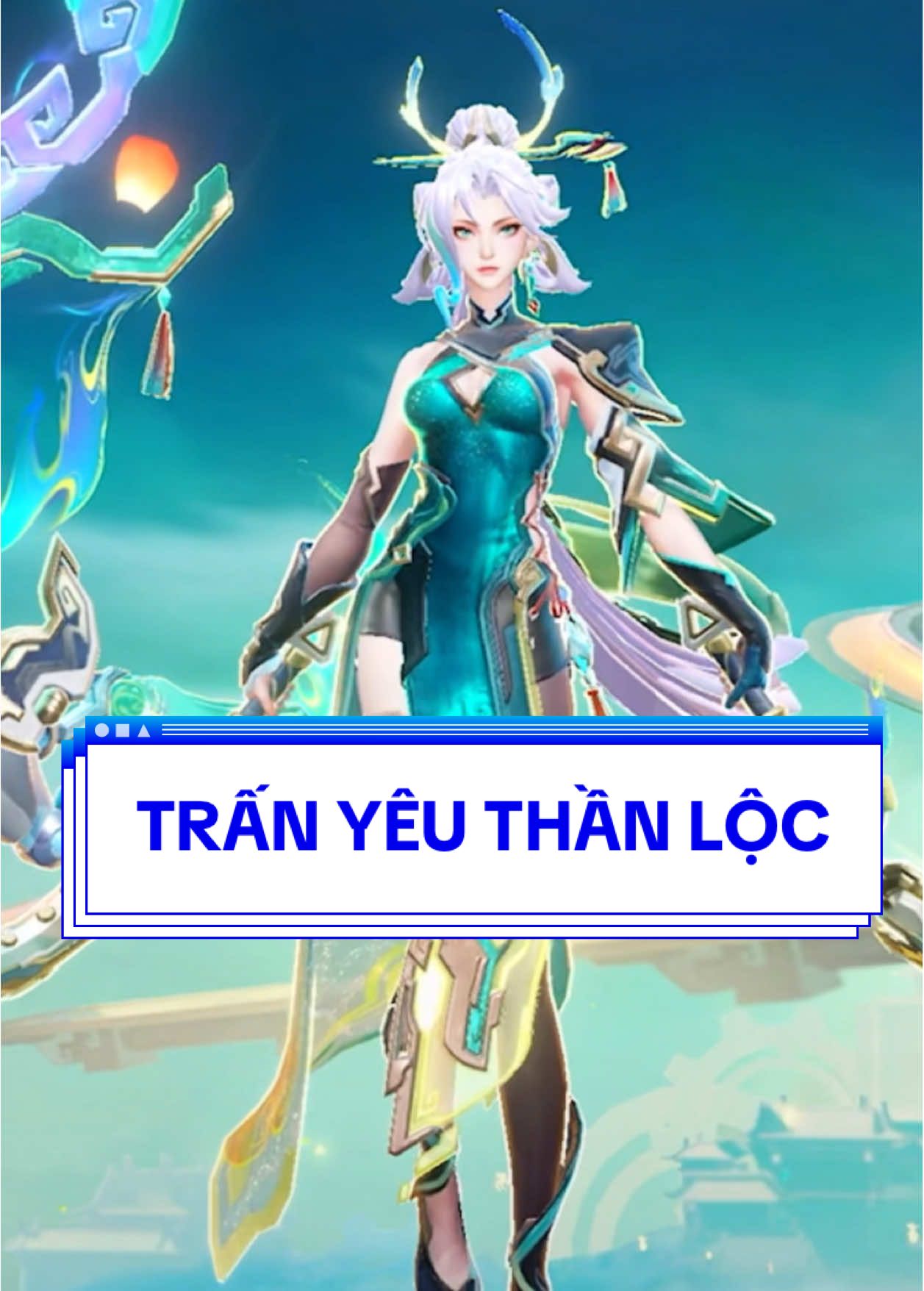 Review Yena - Trấn Yêu Thần Lộc bậc SS Ất Tỵ hiệu ứng lực khoẻ, chi tiết cao #lienquanmobile  #yenatranyeuthanloc_jan #lienquanmobile #icyfoxx #GamingOnTikTok #xh #aov #garena #tet2025 