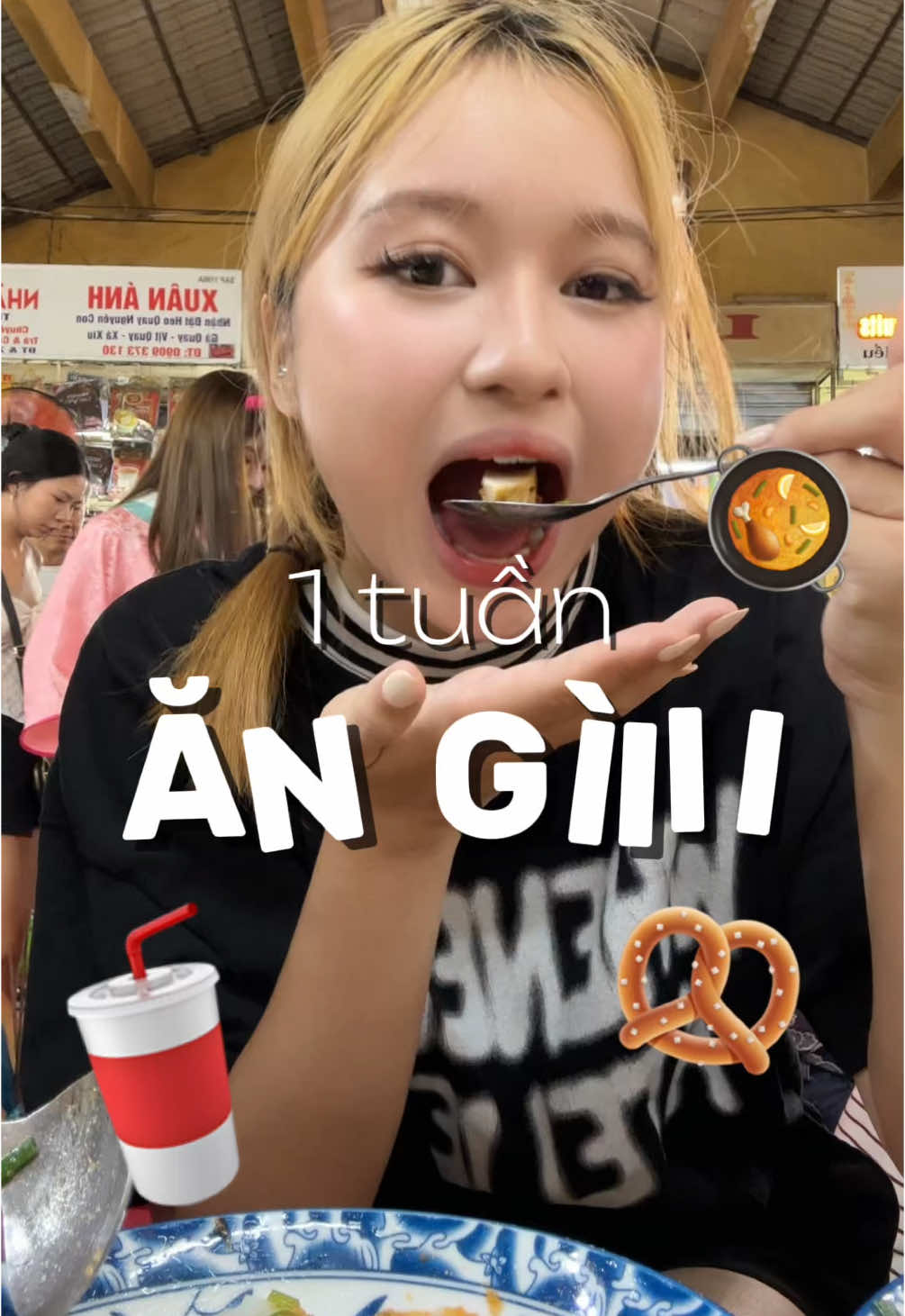 con bánh bèo mê bánh bèo chợ bến thành 🙂‍↕️😭 #fyp #xuhuong #whatieatinaweek #mukbang #Vlog 