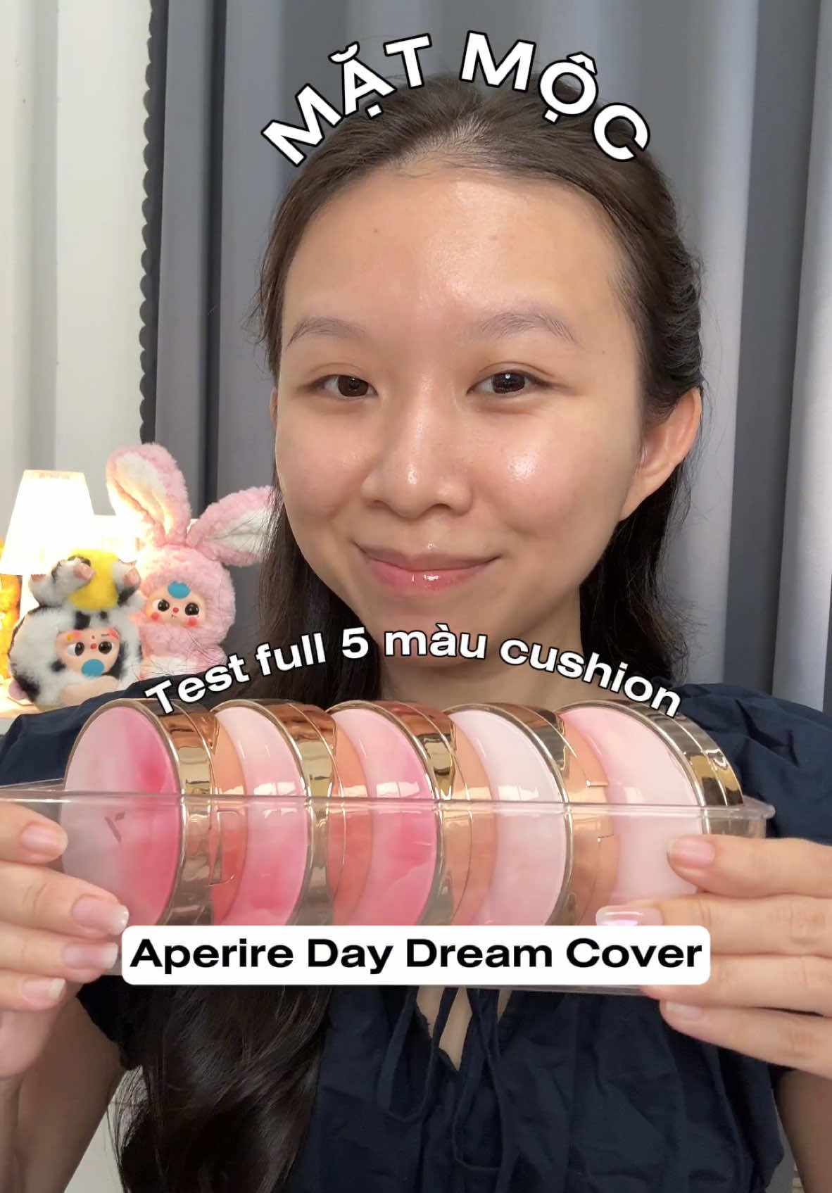 5 PHÚT XEM HẾT CLIP LỰA MÀU CUSHION APERIRE IU THÍCH NHẤT CỦA CHOUUU #chouchinchan #cushion #aperire 