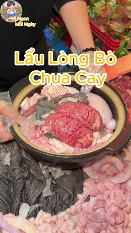 Lẩu Lòng Bò Chua Cay #streetfood #food
