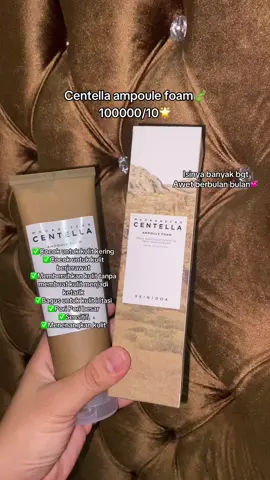 Jgn di raguin lagi kalo udh pake cleasing foam madagascar centella SKIN1004😍#cleansingfoam #skin1004 #ampoulefoam #skin1004indonesia #skin1004id 