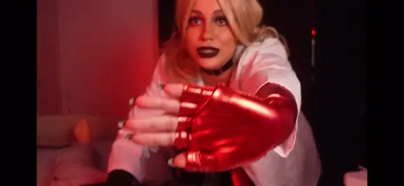 Harley takes over 👀💉 #fyp #shotsofsimone #simoneasmr #trending #asmr #roleplay #asmrvideo #tingles #harleyquinncosplay 