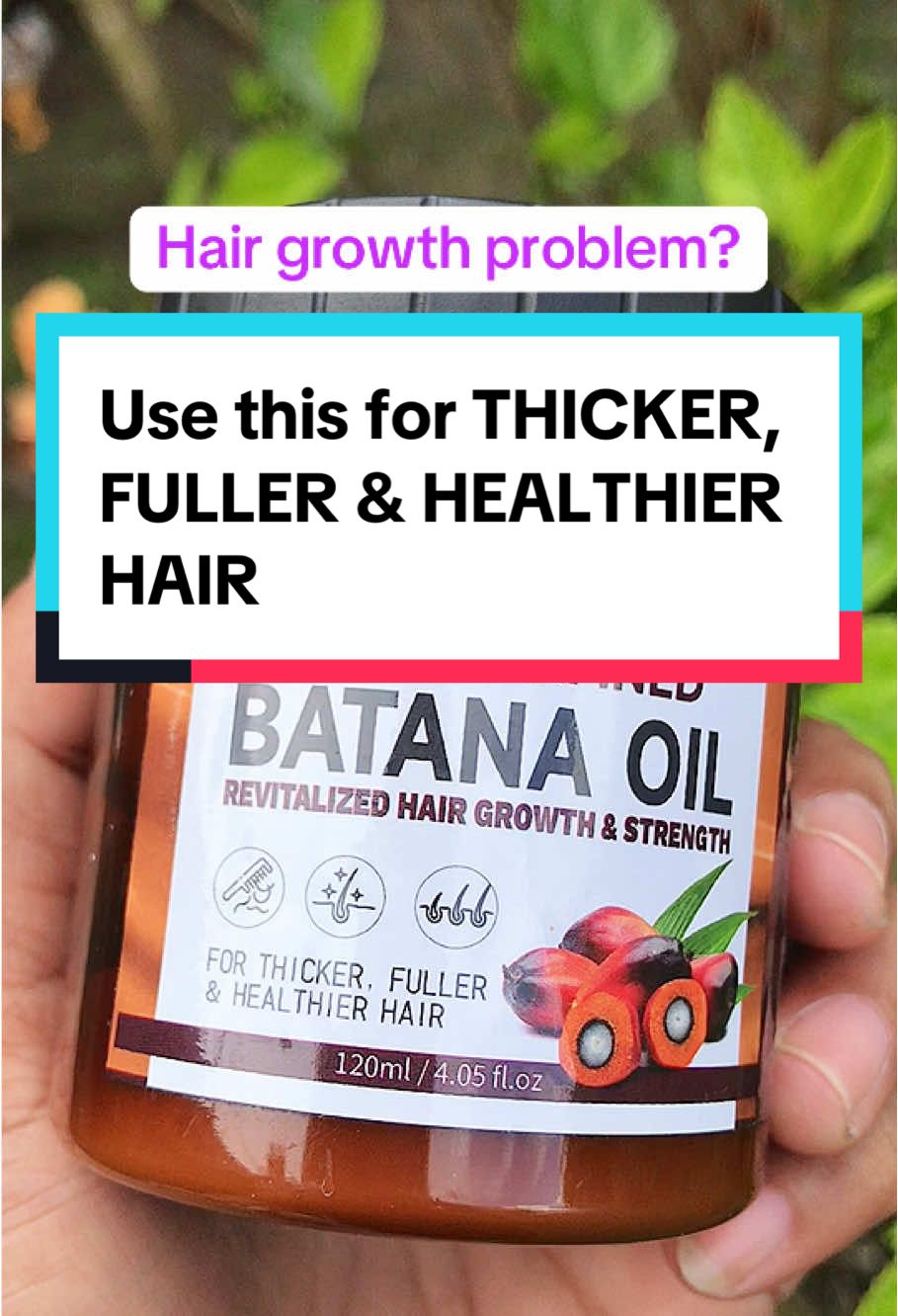Hair loss problem? Use this for thicker,fuller and healthier hair #hairloss #batanaoil #hairproblem #hairgrowerproduct #haircare #hairthickening #batana #healthyhair 