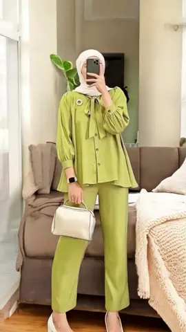 Aneta One Set Setelan Wanita Crinkle airflow #setelanwanita 