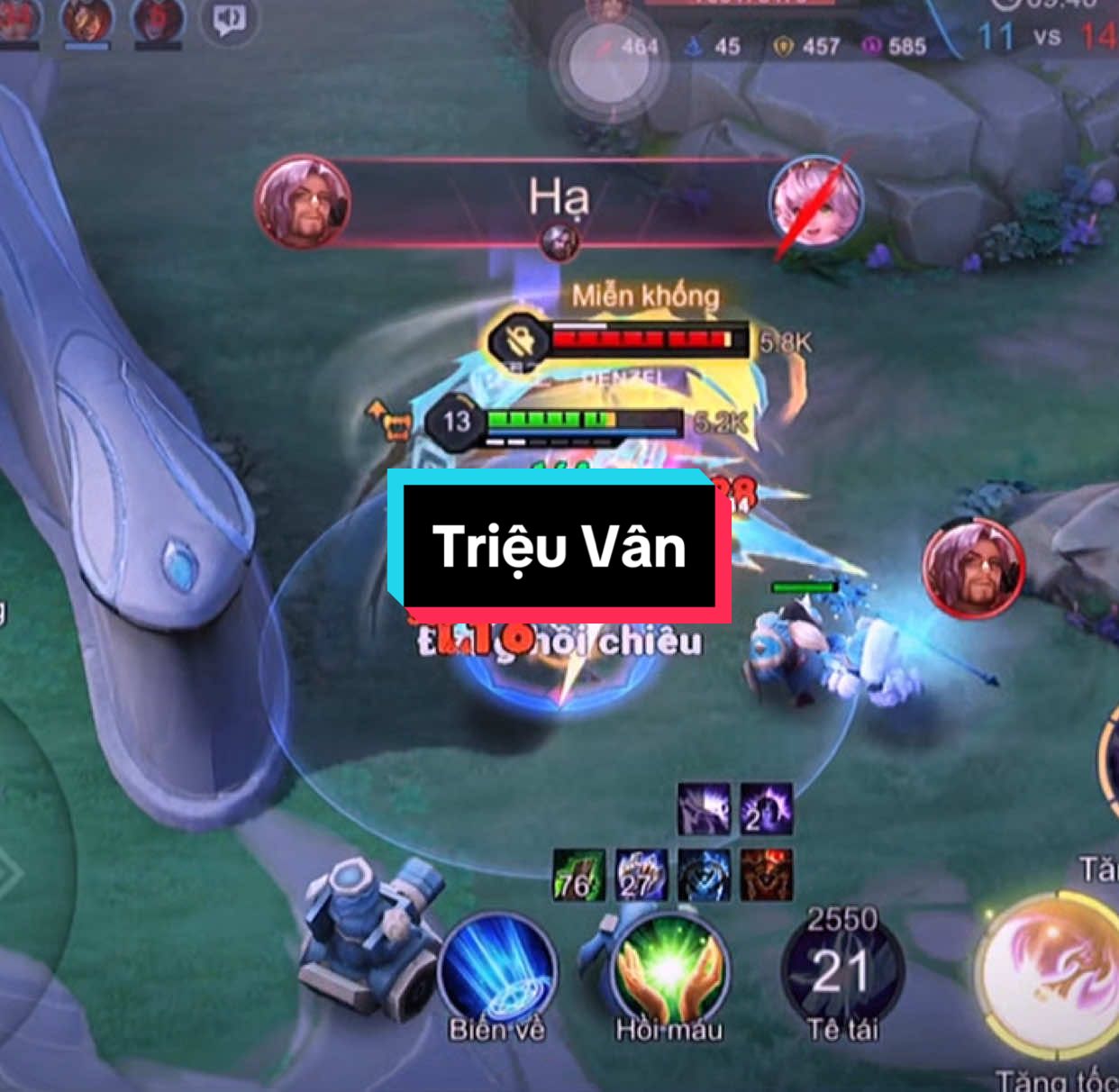 Skin này lỗi damage quá #triệuvân #minhchunglongde #lienquan #aov #lqm #highlight #edit #capcut #fyp #xuhuong 