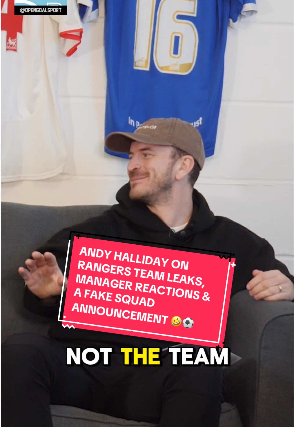 🤣⚽️ “THERE’S 15 WAITERS THAT CAN SEE THE TEAM ON A FLIP-CHART IT’S NOT ROCKET SCIENCE” ANDY HALLIDAY ON RANGERS FC TEAM LEAKS #fyp #foryou #funny  