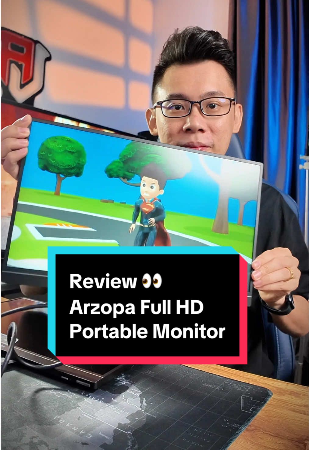 Review Arzopa Full HD Portable Monitor utk PC, Laptop, Phone, Tablets dan lain2 lagi… ✅ #arzopa #arzopamonitor #arzopaportablemonitor #pc #latop #monitor #lcdmonitor #monitorpc #office #student #officework #T#Trendingt#ttst#ttsboleht#tiktokshopt#tiktokshoppingb#buyontiktokshopu#unboxingr#reviewp#productrevieww#wajibbeliw#wajibviralp#productreviewert#tiktokerl#longervideosj#jaykhorabangjay 