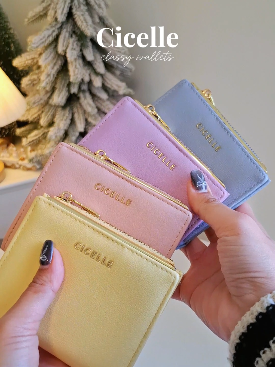 น้องเติมสต็อกแล้วค่ะครบสี รีบกดก่อนของหมดนะคะ  #wallet #wallets #cicelle #กระเป๋าสตางค์มงคล   #กระเป๋าสตางค์ #กระเป๋าตังค์ #กระเป๋าสตางค์ผู้หญิง #กระเป๋าสตางค์ตามวันเกิด 