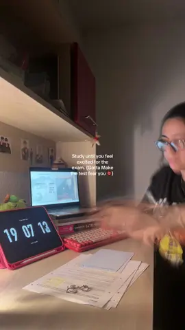 Don’t let the test know your next move you gotta shock it 👹 #study #studytok #studying #motivation #fyp 