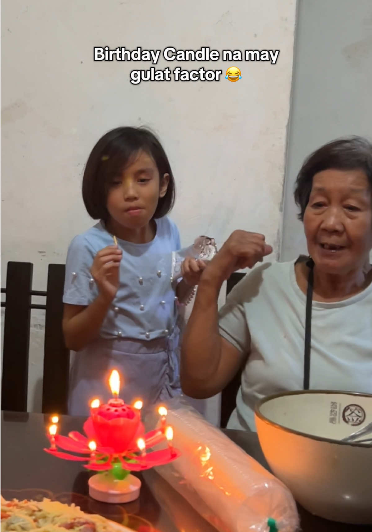 Blooming Flower Birthday Candle 🎂 Check the yellow basket mii 🥰 #fyp #foryoupageofficiall #justjeaneeefinds #birthdaycandle #candleflower #funnyvideos #funnymoments