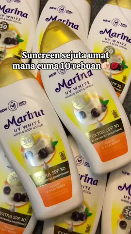 Perawatan emang harus mahal ya? #suncreen  #marinabodylotion 