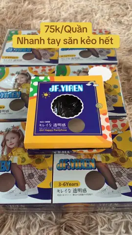 Quần tất 3D lưới đen cho bé 3 đến 12 tuổi #xuhuongtiktok 