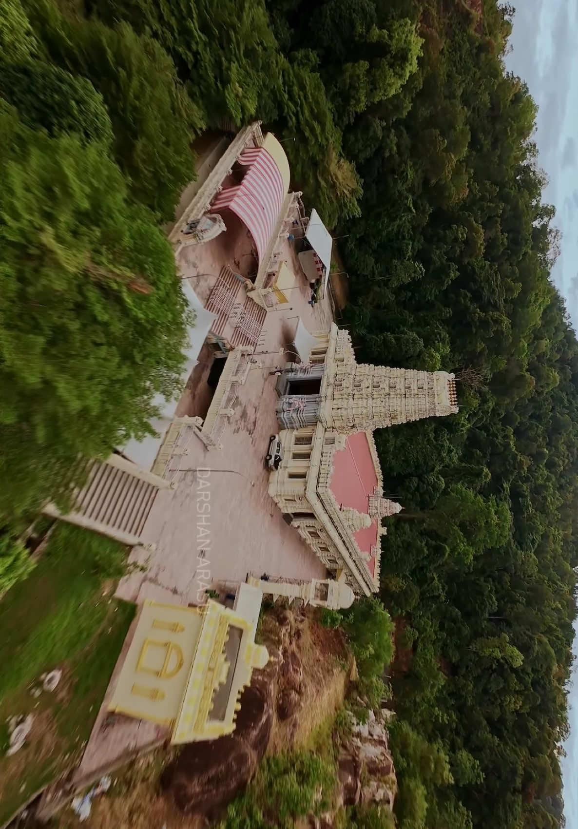 Penang Thaneer Malai Murugan Temple | Hilltop Temple Penang.  Gliding through the skies above the majestic Thaneer Malai Murugan Temple, capturing the serenity and divine beauty from a bird’s-eye view.  Hope you will like it.   #FPVJourney #ThaneerMalai #AerialPerspective #TempleView #thaipusampenang2025 #thaipusam2025 #thaipusam #malaysia #penang #fpv 