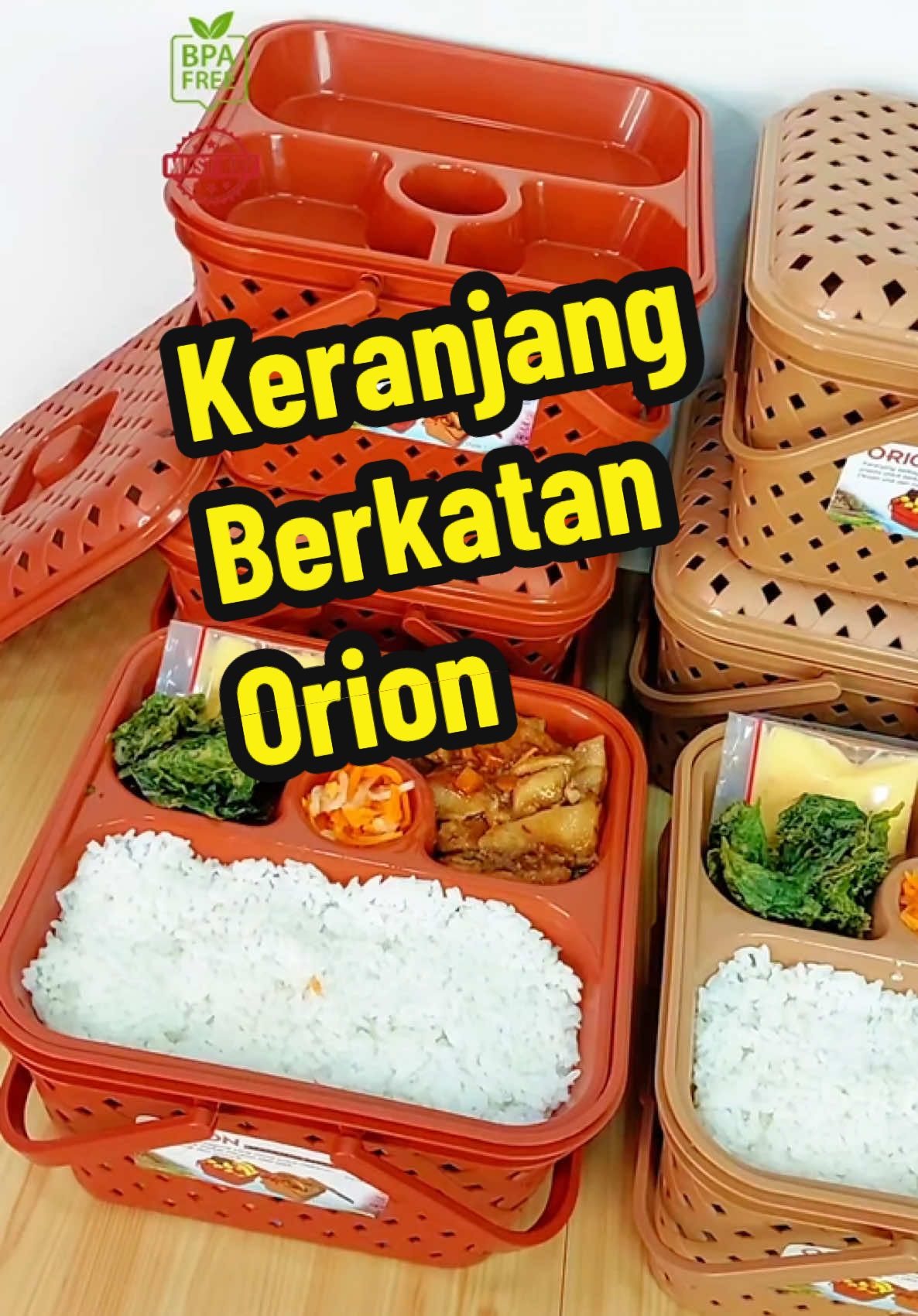 Keranjang berkatan orion#keranjang #keranjangbesek #besek 