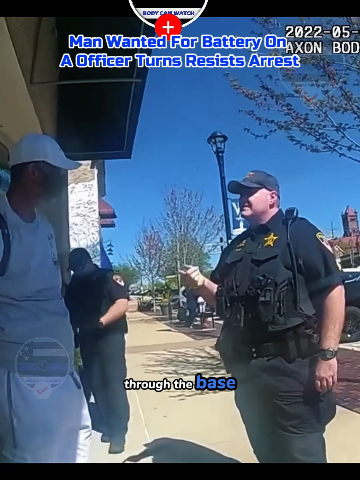 Man Wanted For Battery On A Officer Turns Resists Part 1 #cops #auditie #bodycam #arrested #crim