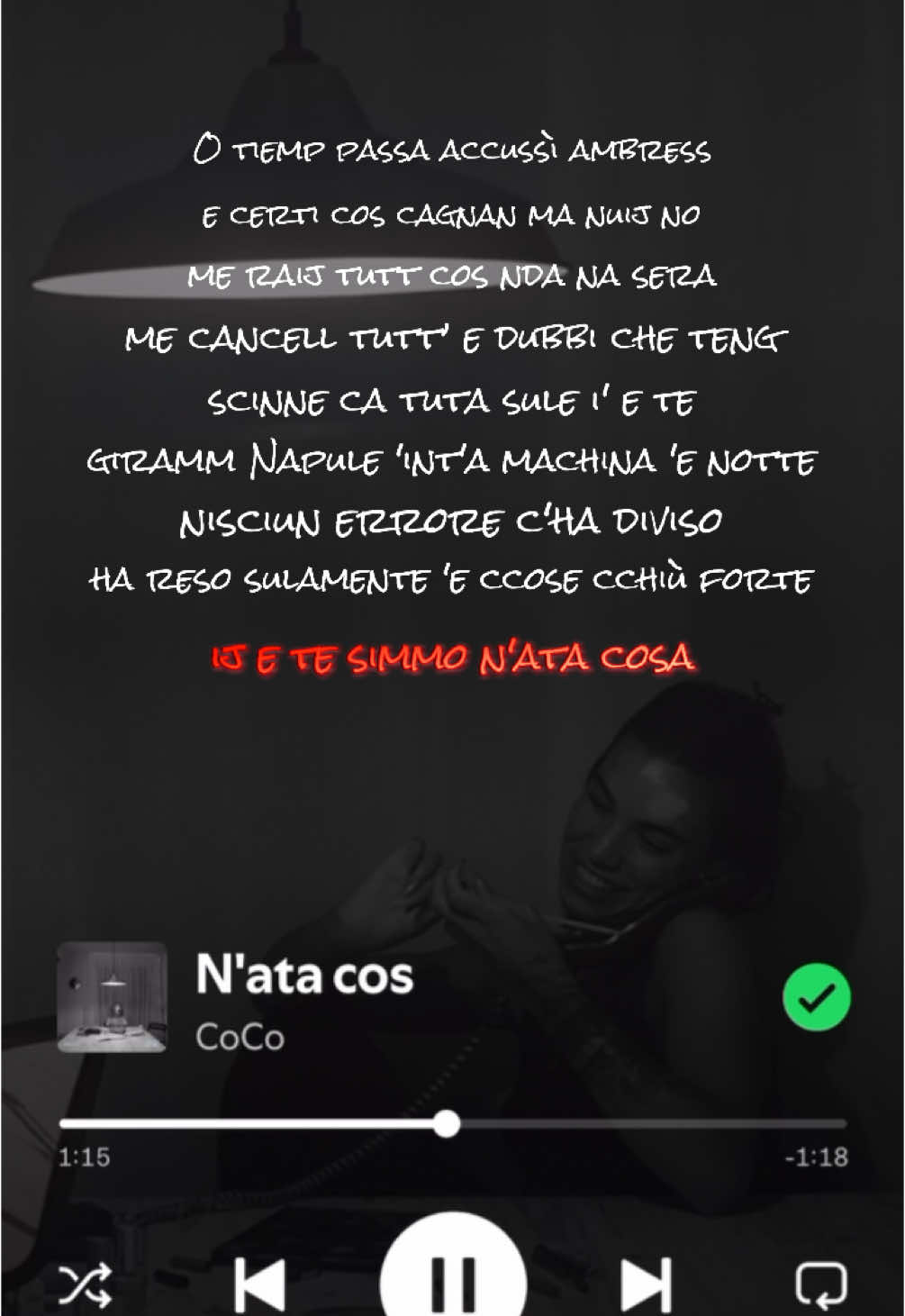 🩶 #perte #foryou #videostati #viralvideo #coco #coracor #napoli #spotify #dediche 