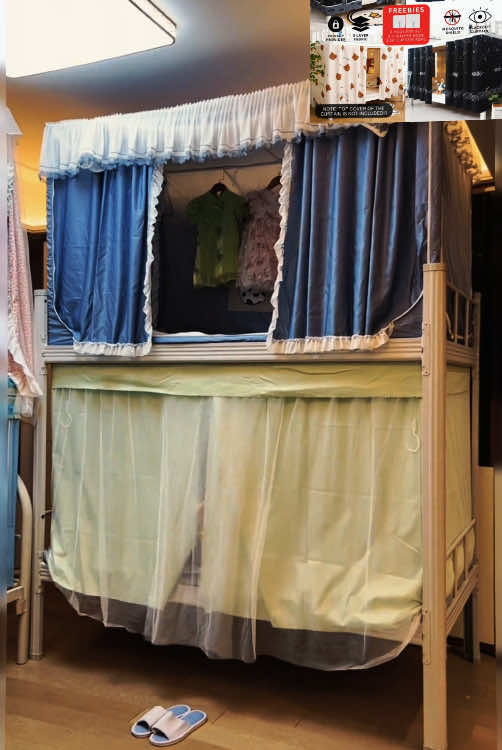 This bed curtain is very easy to use and can be used anywhere. It comes in many colors and styles. Click on the yellow basket to buy it. I have sold a lot of this one. The price is very cheap and the quality is very good.#goothing #fyp #foryou #tiktokshop #tool #goodthing #dailynecessities #Home 