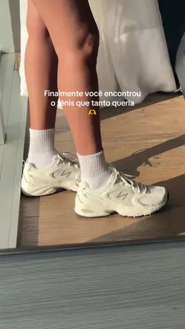 Me mimei 💖 A cor mais linda ✨ #tenis #newbalance #girls #fy #newbalance530 