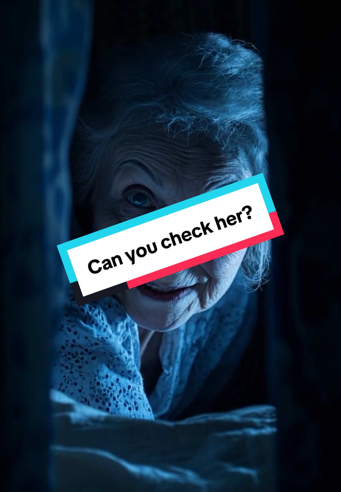 Can you check her ? #foryoupage #foryou #scary #netflix 