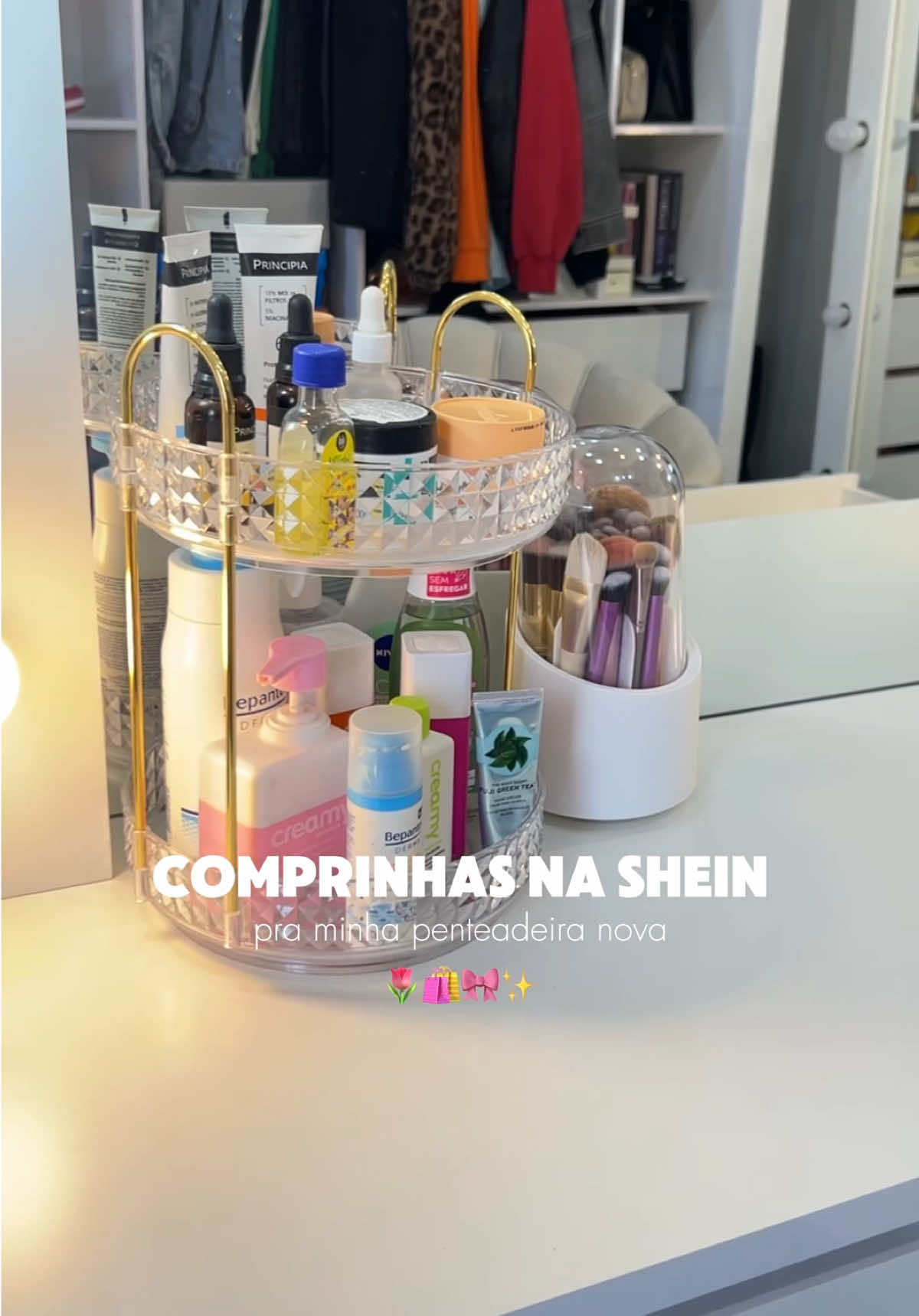 Comprinhas na SHEIN pra minha penteadeira nova 🛍️✨ 🔍 Pesquise 74LLS para comprar minhas escolhas tendências na SHEIN!🔥 🏷️Cupom: tainaramaloziiQ4 @SHEIN @SHEIN Brasil  #SHEINappliances #saveinstyle #loveshein #SHEINhome #SHEIN #SHEINforAll #SHEINpartner