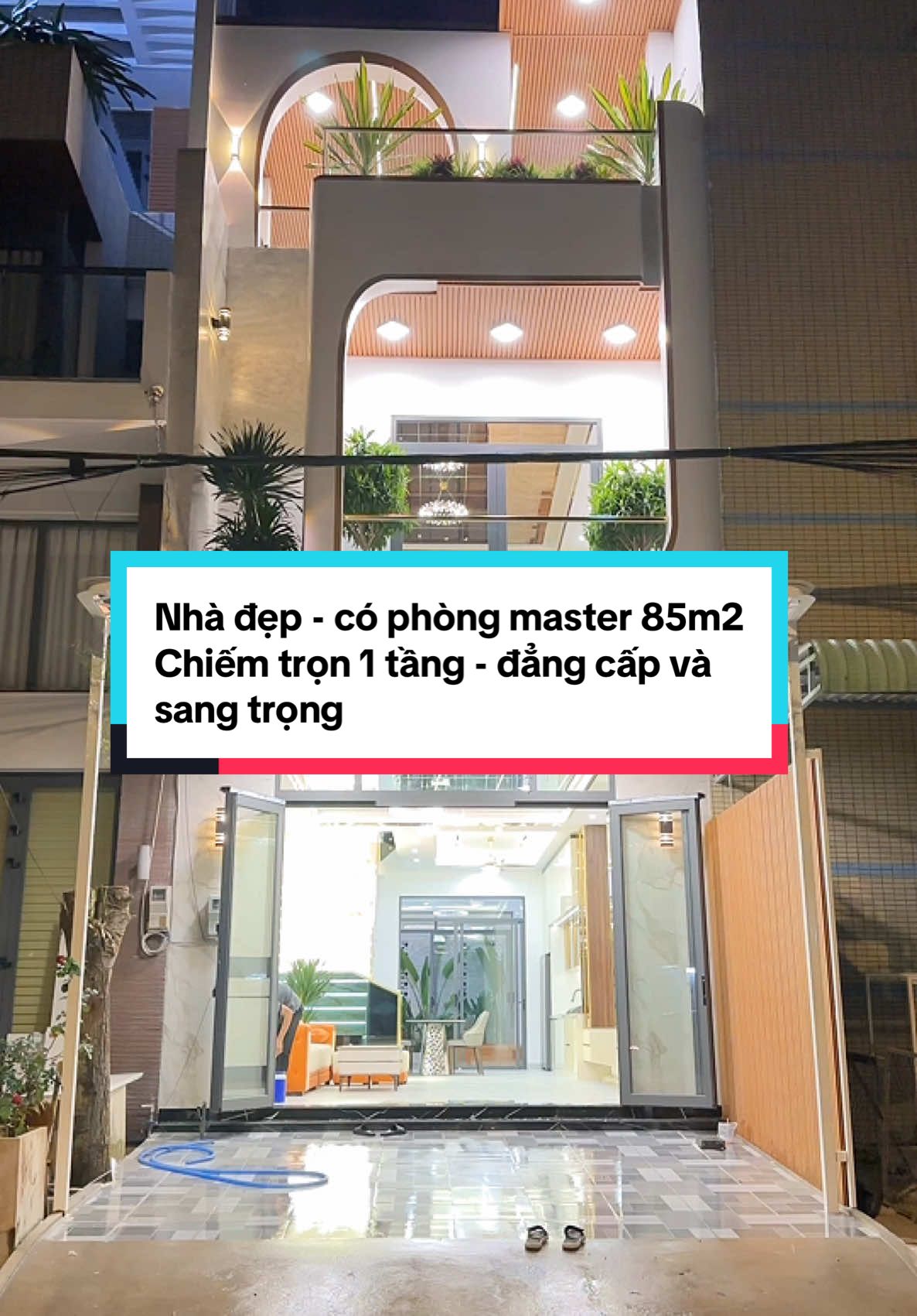 Nhà đẹp - có phòng master 85m2 Chiếm trọn 1 tầng - đẳng cấp và sang trọng #tiktok #cầnthơ #nhà_đẹp #trịnh_huy #cáirăng #kdchongloan 