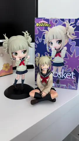 she is adorable!! i love Qposkets so much #qposket #myheroacademia #himikotoga #togafigure #toga #fyp #ochaco #foryou 