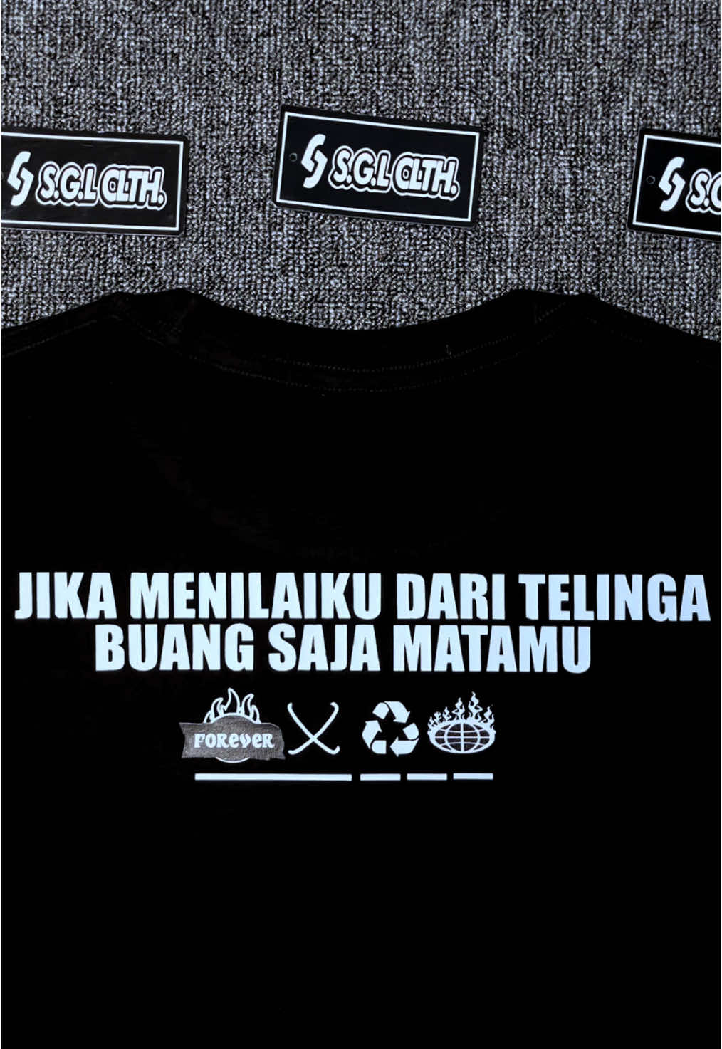 Tampil menarik & unik dari kaos kata-kata SGL.CLTH  #kaos #tshirt 