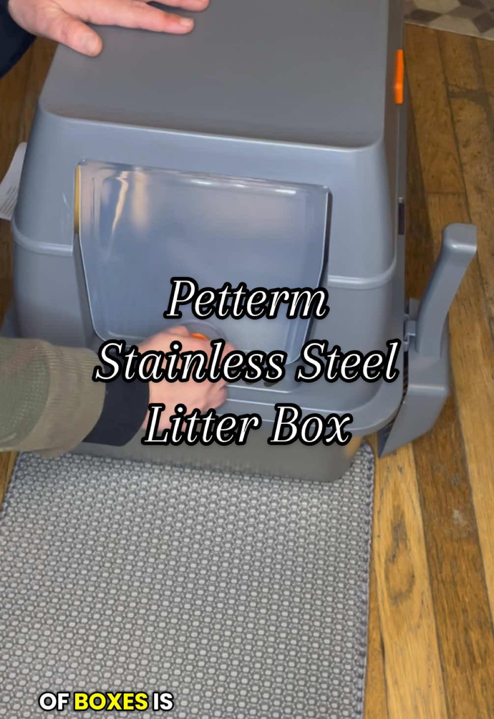 This stainless steel litter box is easy to clean, odor-free, and mess-proof. Highly recommend for cat parents!  #tiktokloveatfirstfind #LitterBoxUpgrade #CatLife  #CatMom #CleanLitterBox #StainlessSteel #PetCare #CatEssentials #SelfCare #grwm #elevateyourhome #treasurefinds #sunsetsavings #treasurefinds #seasonalessentials  #selfcarefinds #makecozyhomeaffordable #gift #giftideas #giftguide #treatyourself #tiktokshopholidayhaul #starcreatorcompetition #holidaycreatorsummit #TTSLevelUp #unboxing #shopping#dealhunting #blackfridaydeals #travelinspiration #spotlightfinds #ttsdelight #holidayhaul #newyearnewaura #selfcarefinds #mademyyear #tiktokshopcreatorpicks 