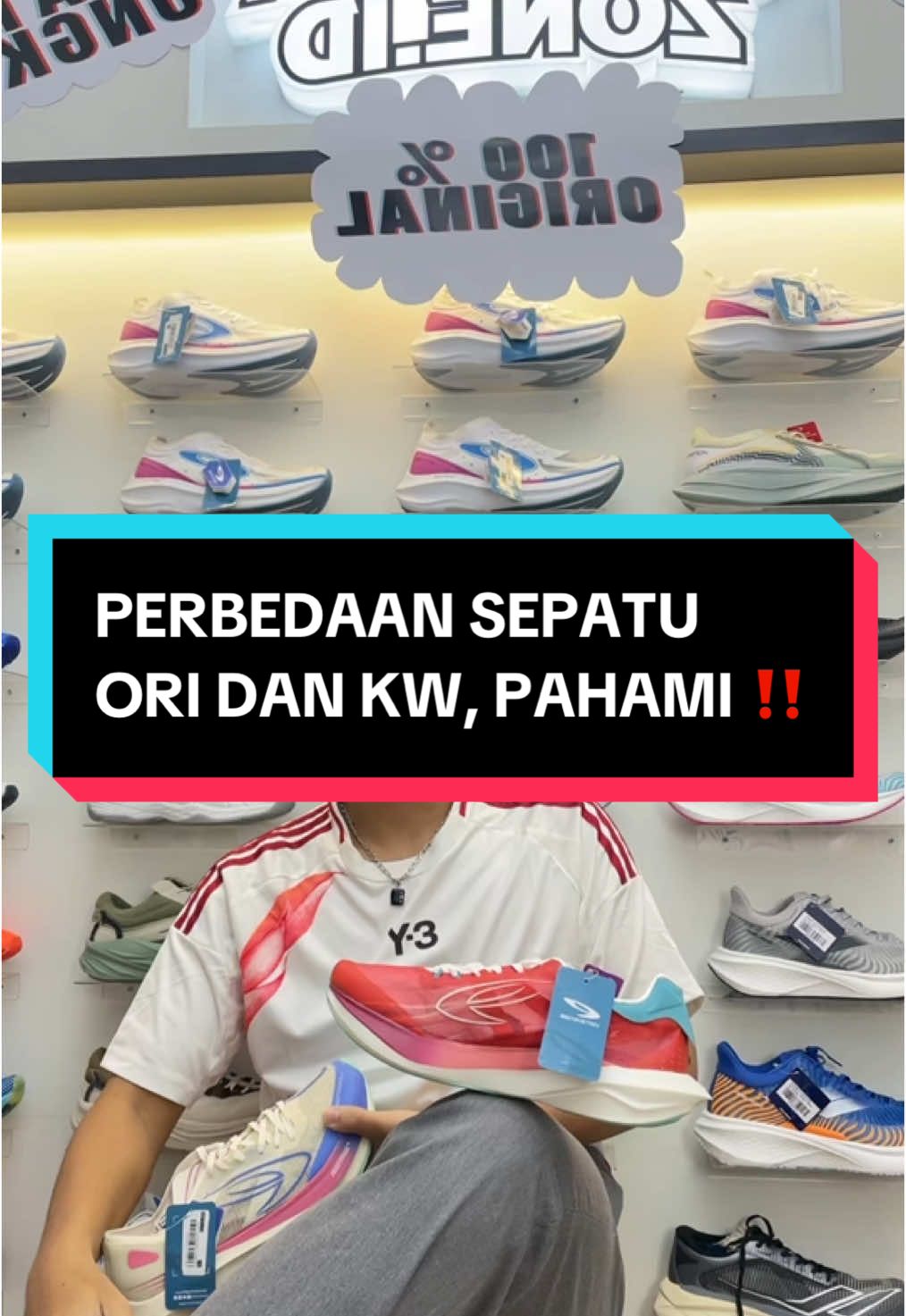 nih jez, mimin kasih penjelasan mengenai perbedaan sepatu Ori dan Kw yaa🤩 #original #nineten #910 #sepatuoriginal #sneakerzoneid #fyppp #sepaturunning #pelarikonten #viral 