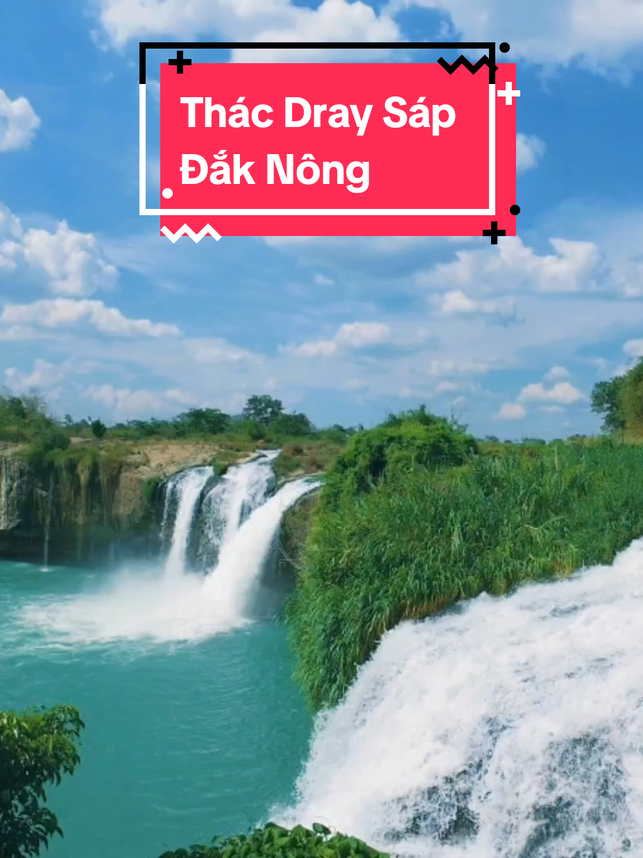 Thác Dray Sáp đẹp quá các bạn ơi🥰 Dray Sáp - Đắk Nông  #waterfall #khampha #thiennhien #dulich #canhdep #vietnam #tongthoihay #foryou #viral #thacdep #chill #travel #binhyen #daknong 